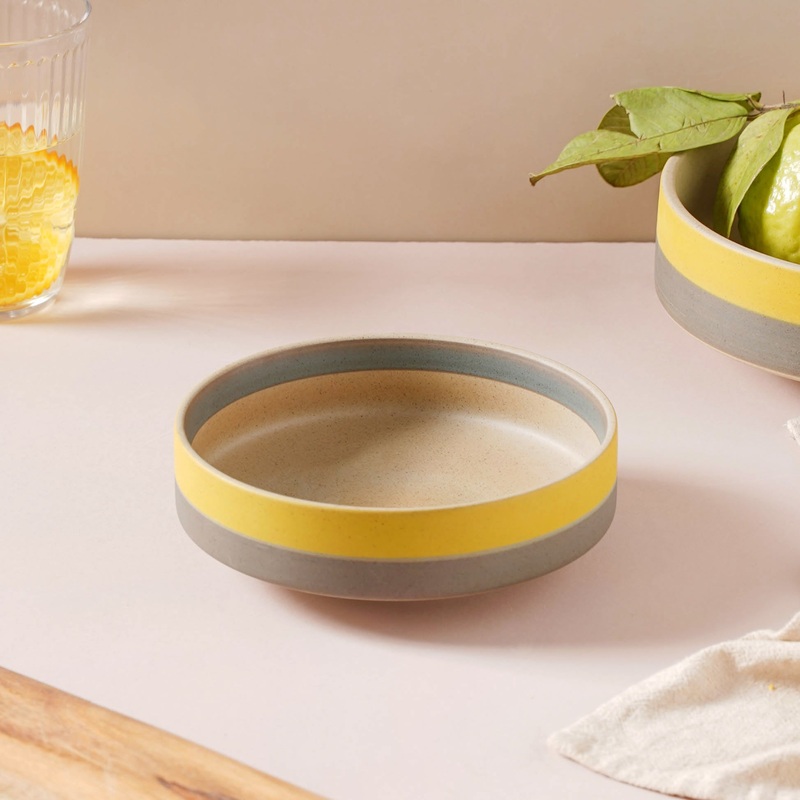 Soboku Snack Bowl Yellow 6 Inch 430 ml