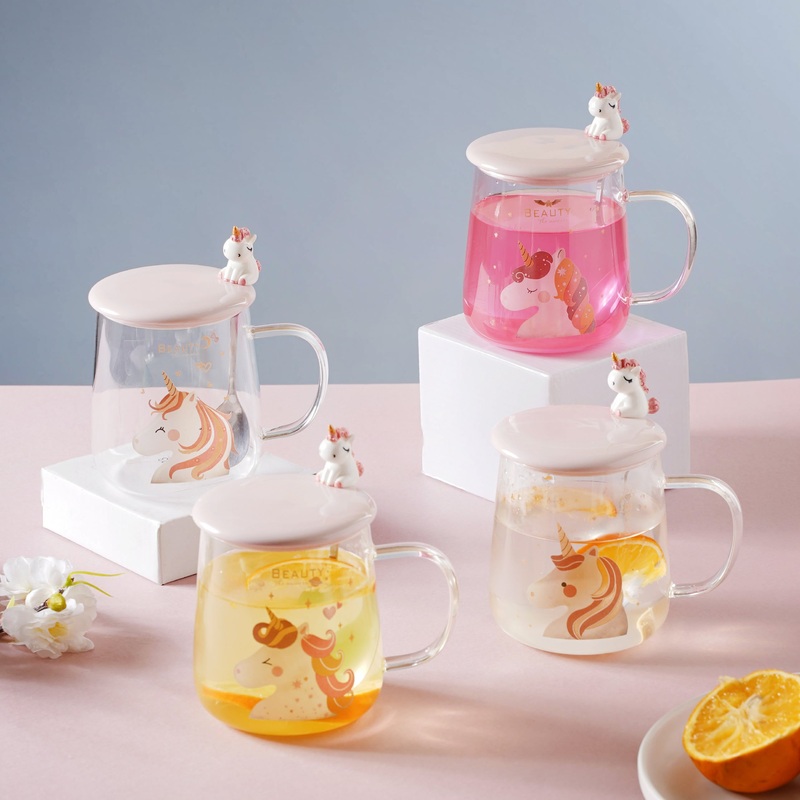 Unicorn Glass Mug