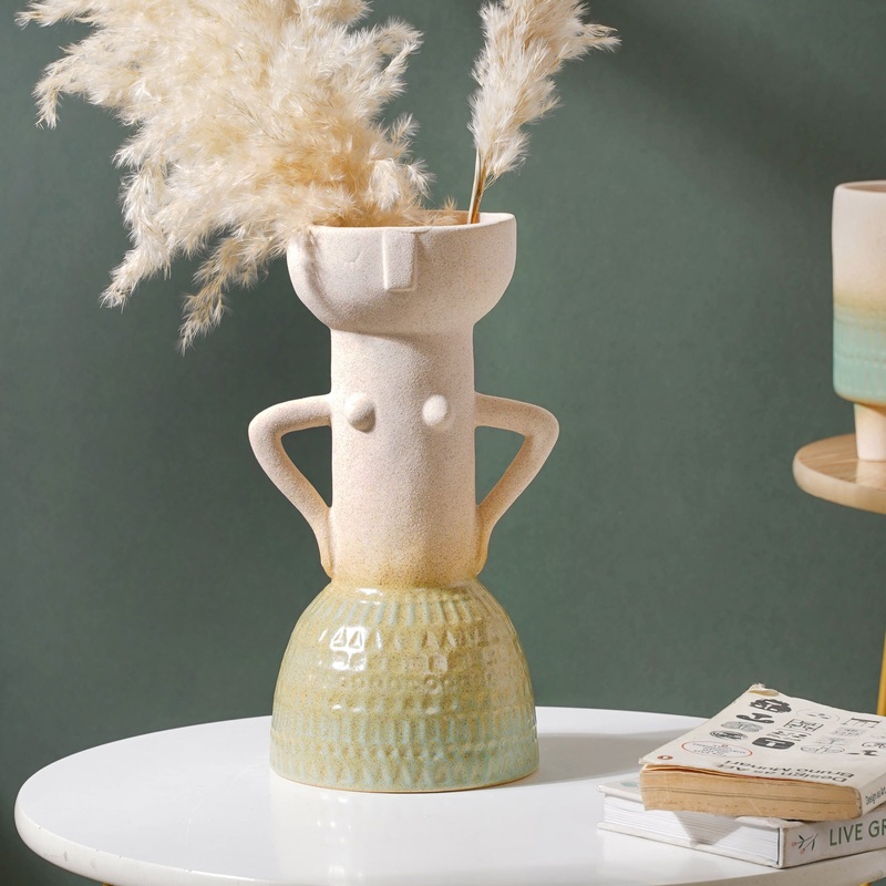 Ombre Textured Flower Pot