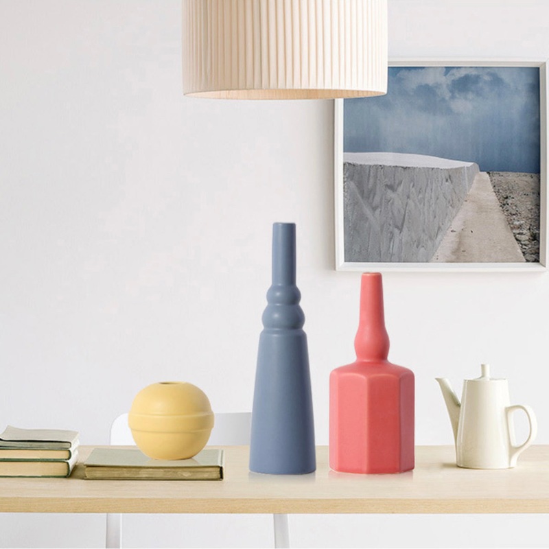 Yellow Round Vase