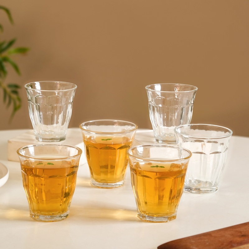 Juice Water Glasses Set Of 6 250ml