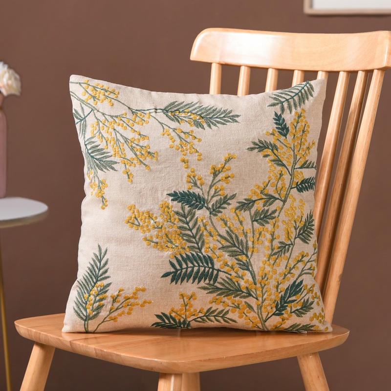 Dandelion Clusters Cotton Cushion Cover 40x40cm