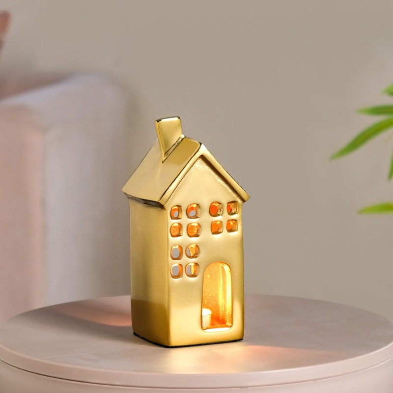 Shimmer Haus Gold Candle Holder
