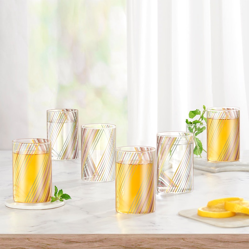 Prism Vision Glass, Set of 6, 295ml