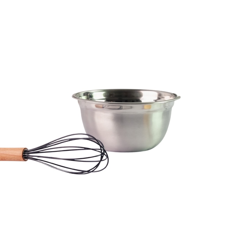 18cm Stainless Steel Round German Bowl