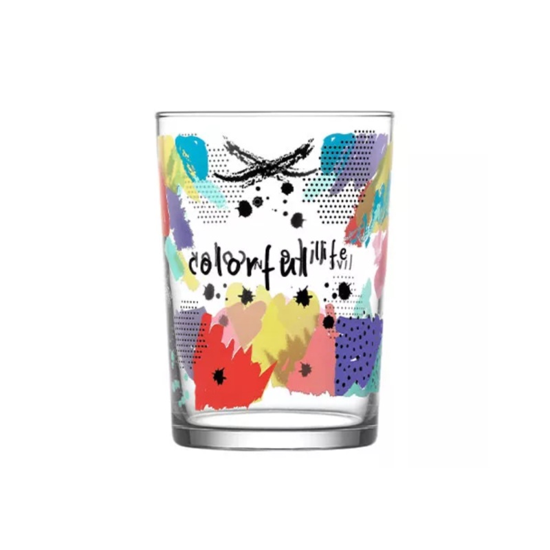 24 Piece 520ml Colourful Life Hi-Ball Glass
