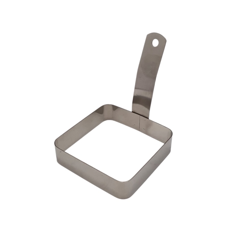 4 Inch Stainless Steel Square Egg Ring