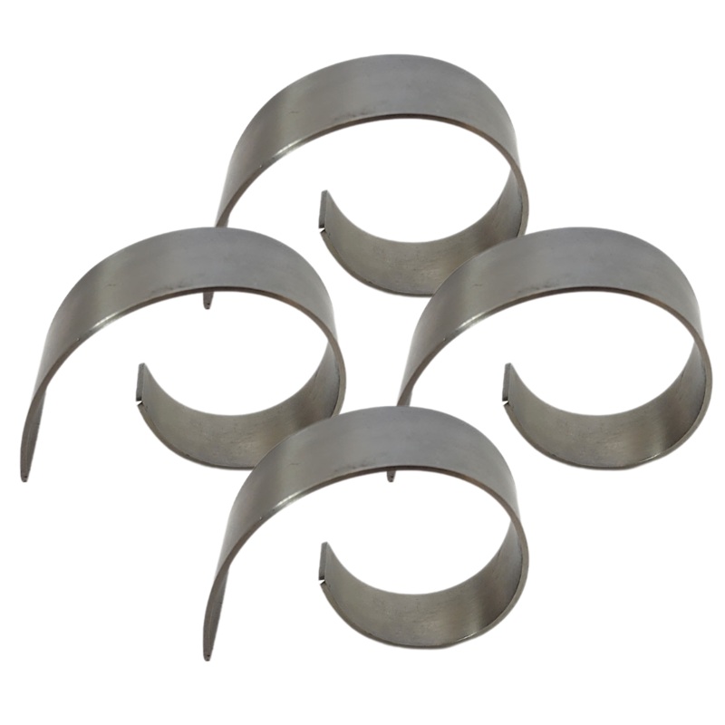 4 Piece Swirl Napkin Rings