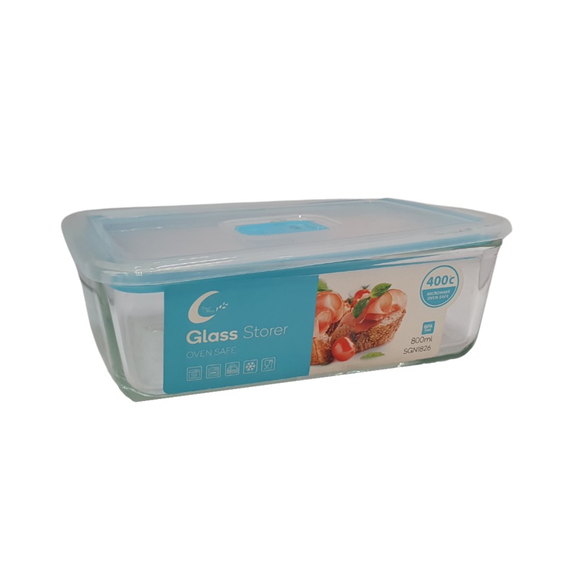 800ml Airlock Glass Division Container