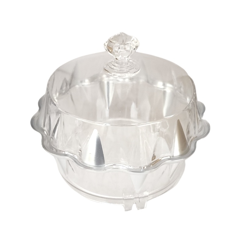 Acrylic Round Clear Snacks Bowl