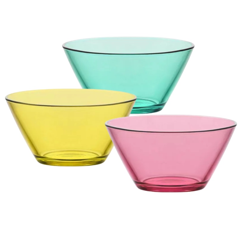 3 Piece 345ml Vega Colour Bowl