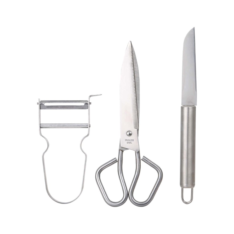3 Piece Stainless Steel Gadget Set