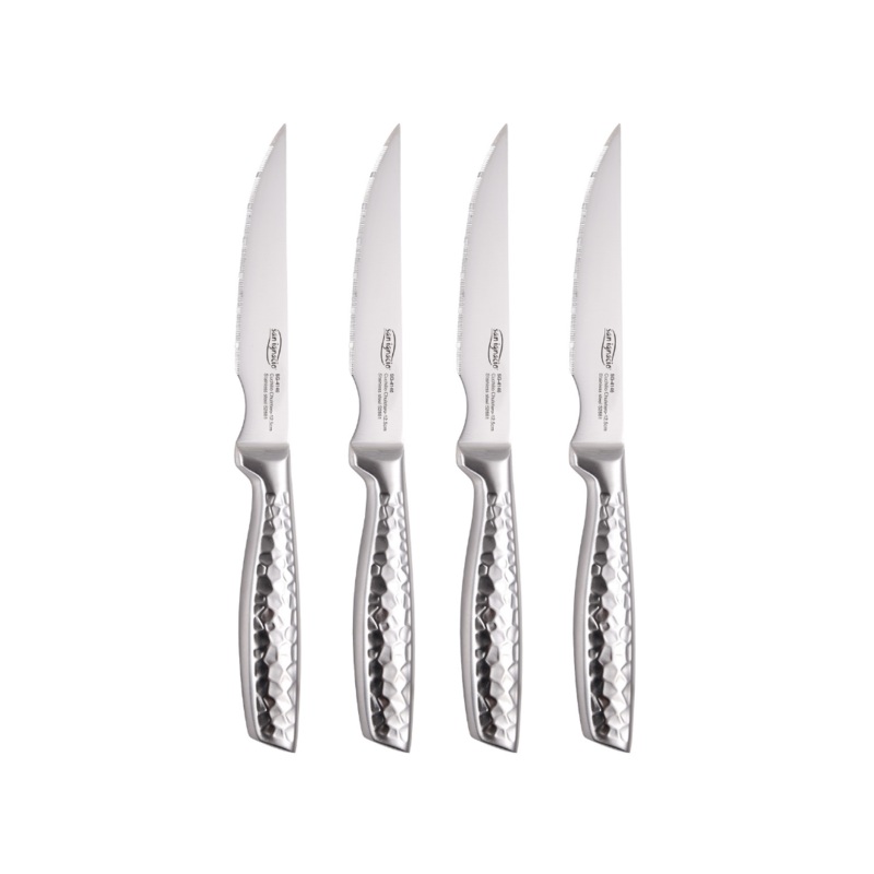 4 Piece Stainless Steel Steak Knife Set