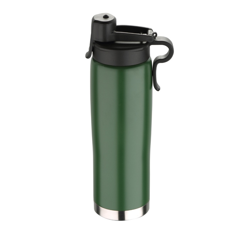 500ml Stainless Steel Walking Anywhere Vacuum Bottle Green
