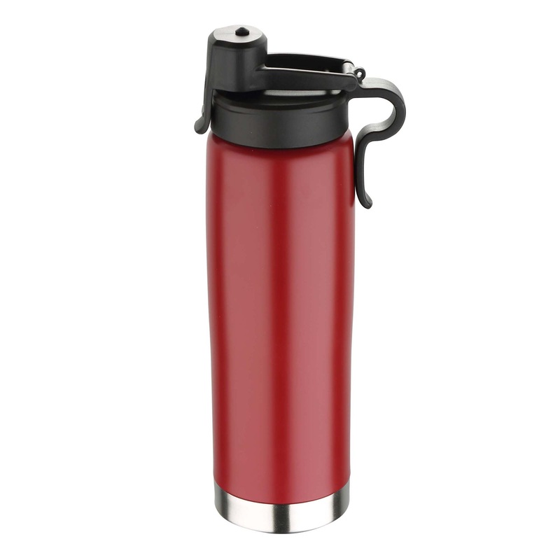 500ml Stainless Steel Walking Anywhere Vacuum Bottle Red