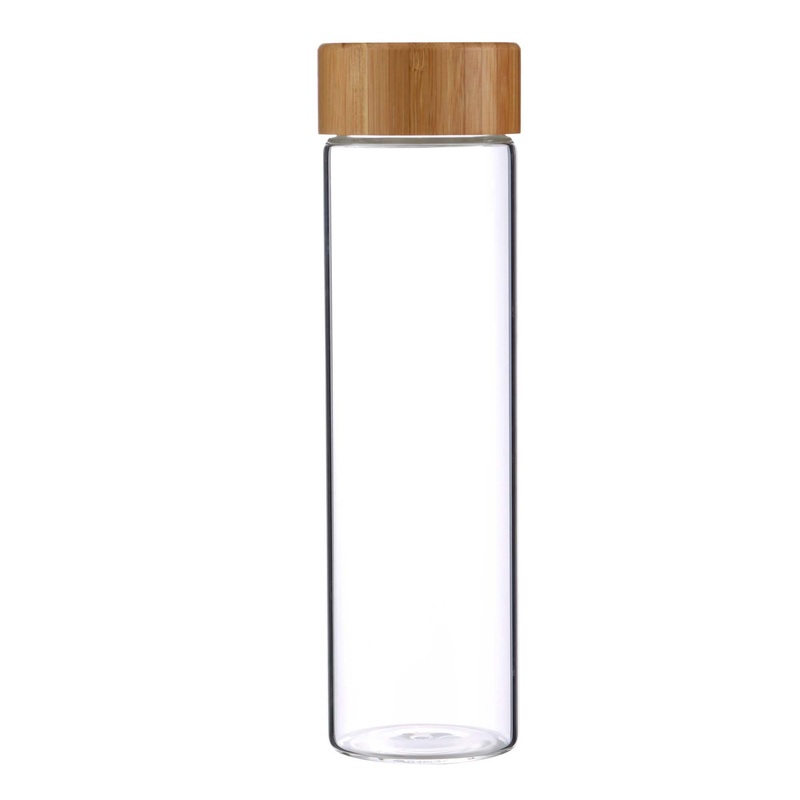 600ml Borosilicate Glass Water Bottle