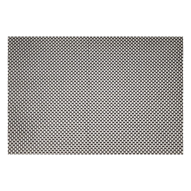 Black and White Mesh Placemat