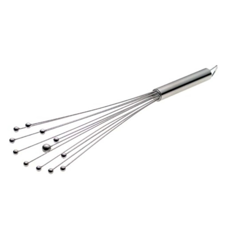 Stainless Steel Flat Wire Ball Whisk