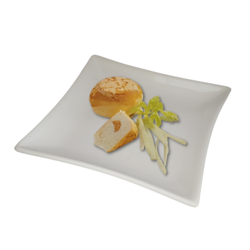 White Square Platter