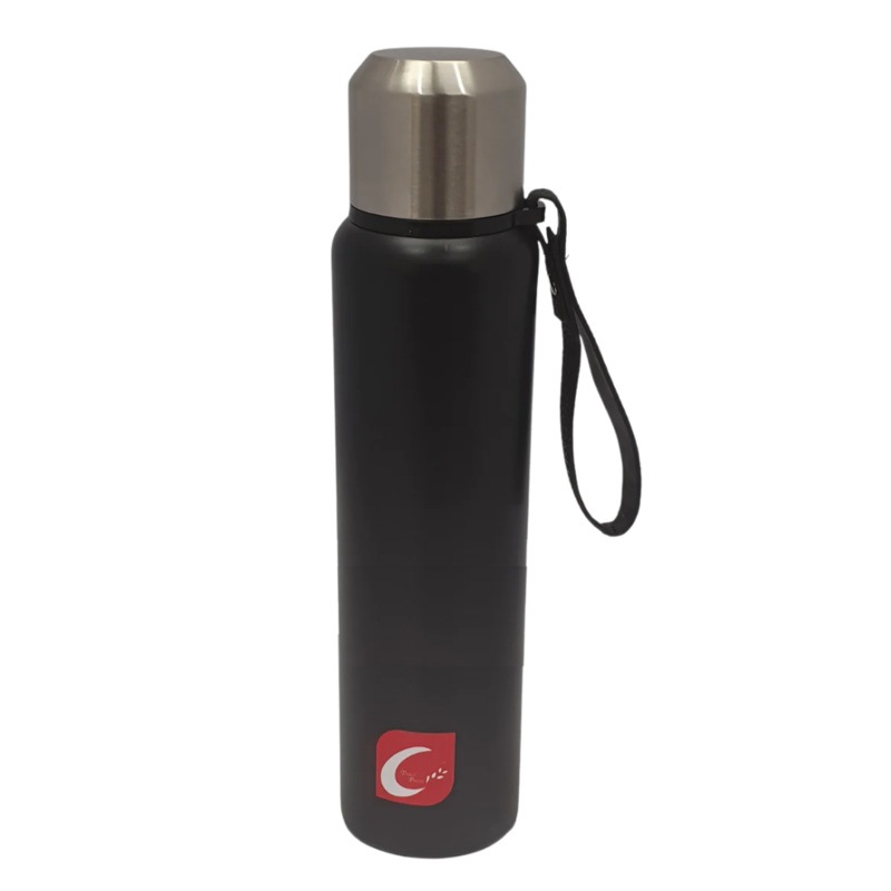 1000ml Black Stainless Steel Vacuum Flask