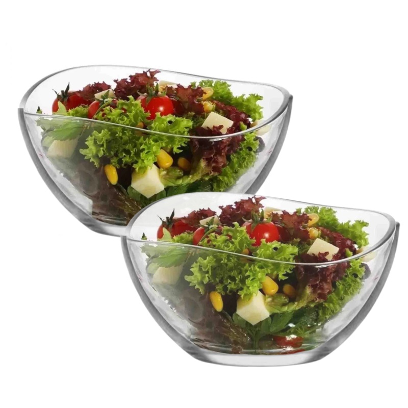 2 Piece 950ml Vira Salad Bowl