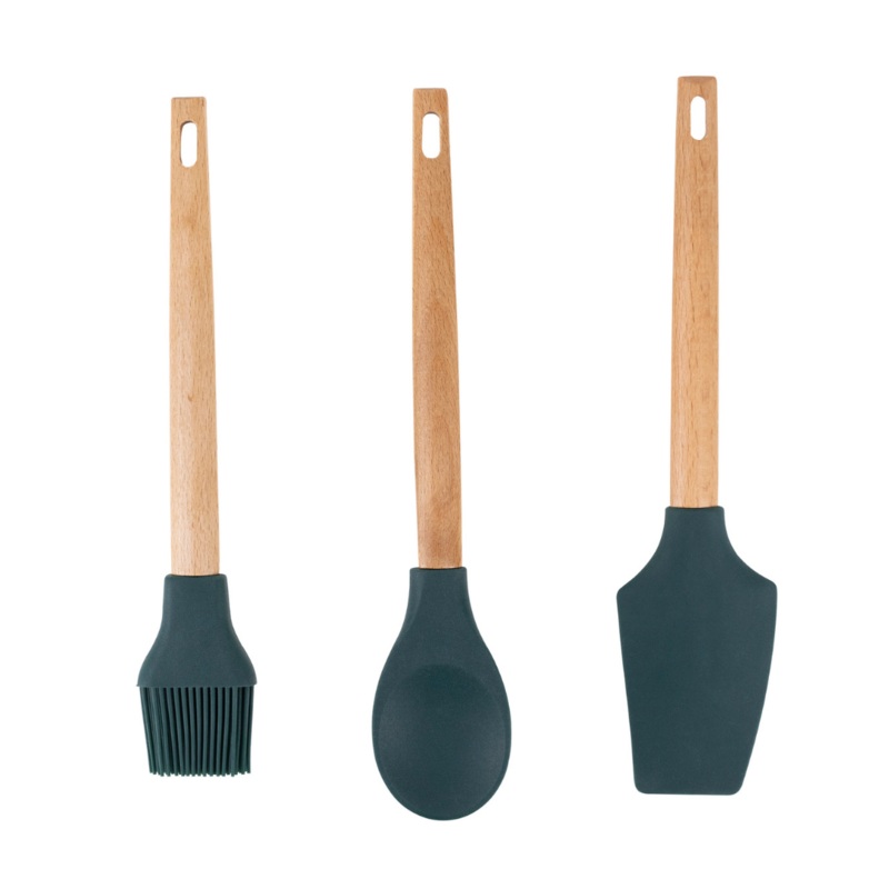 3 Piece Silicone Kitchen Tools Set