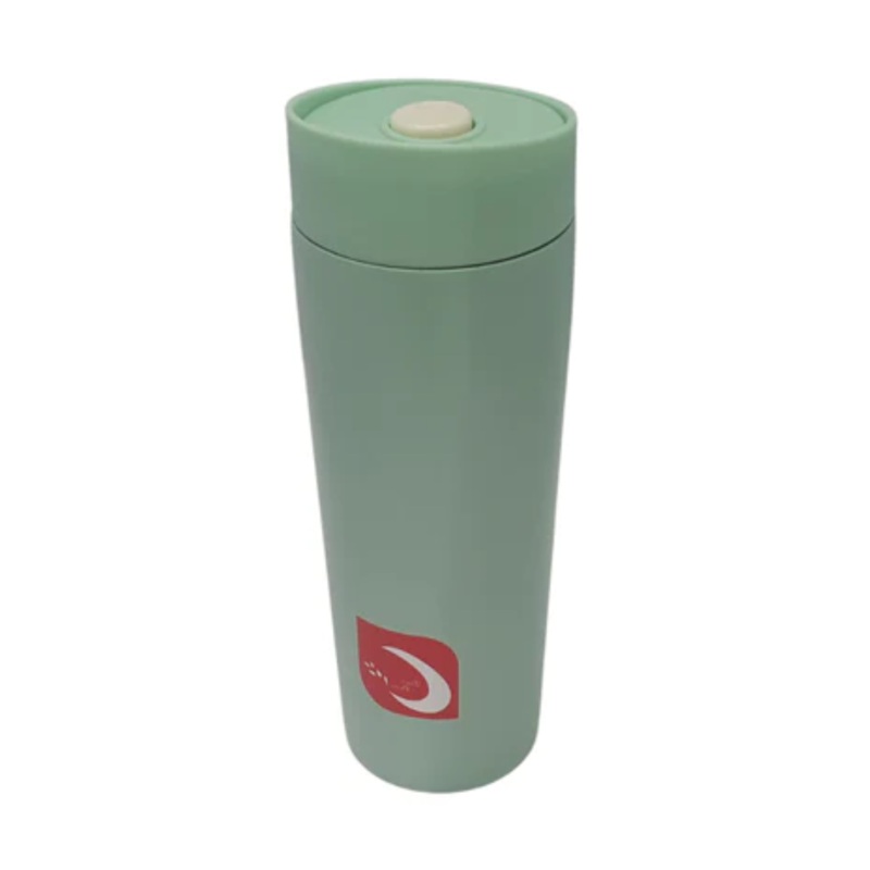400ml Green Stainless Steel Vacuum Travel Mug