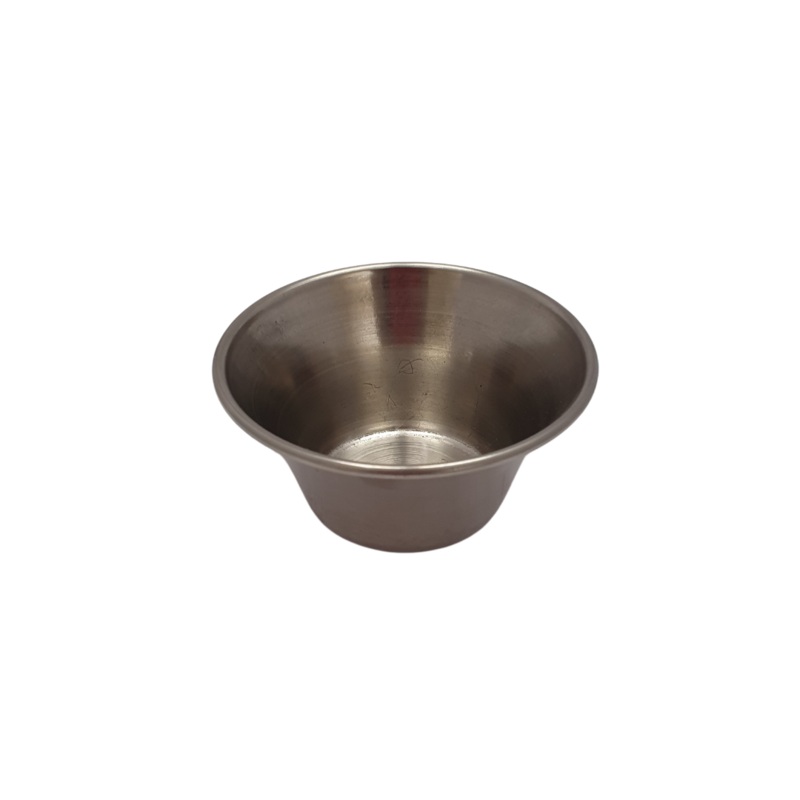 4oz Stainless Steel Tulip Sauce Bowl