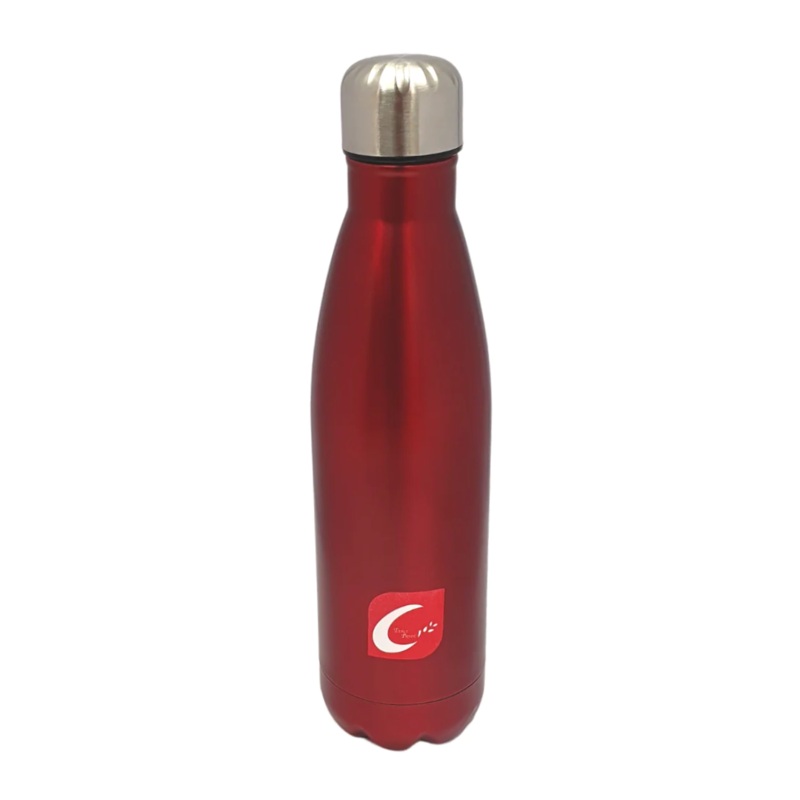 500ml Red Stainless Steel Water Bottle