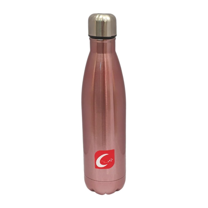500ml Rose Gold Stainless Steel Water Bottle