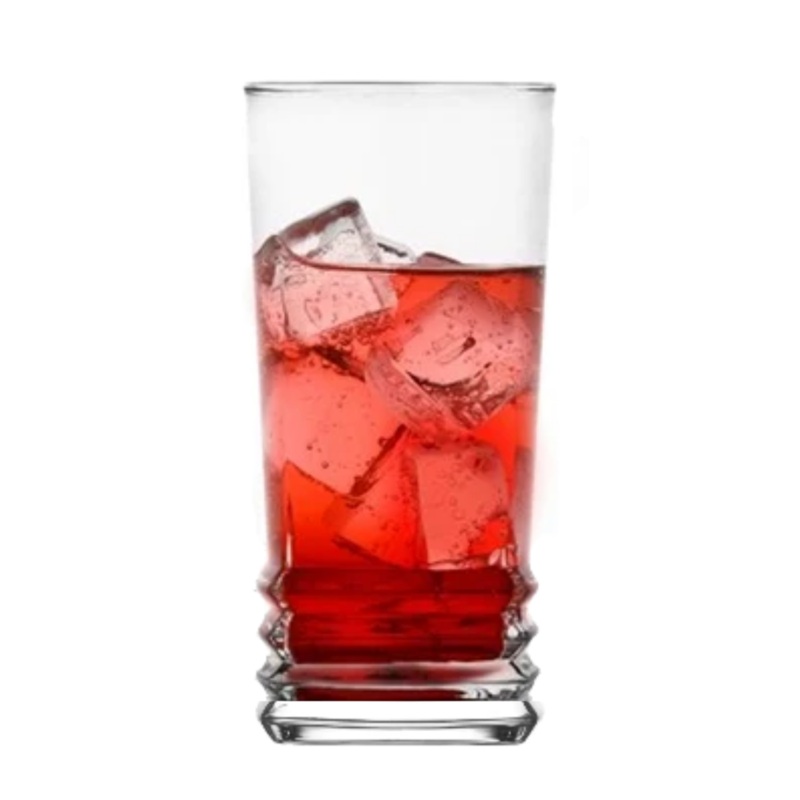 6 Piece 335ml Elegan Hiball Glass