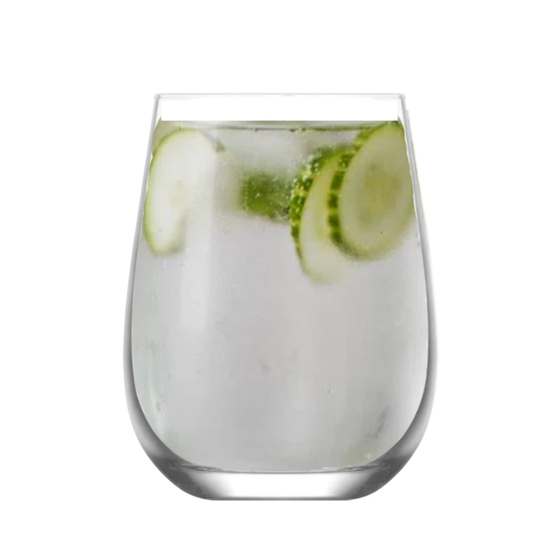 6 Piece 590ml Gaia Glass