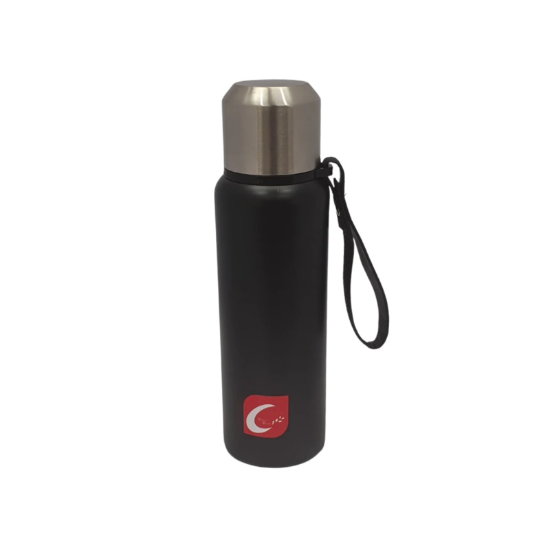 600ml Black Stainless Steel Vacuum Flask