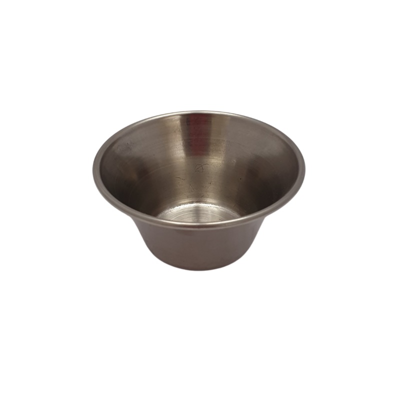 6oz Stainless Steel Tulip Sauce Bowl