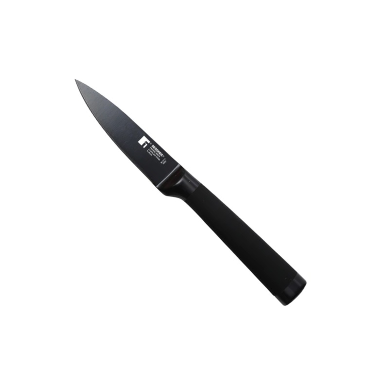 Black Blade Stainless Steel Paring Knife