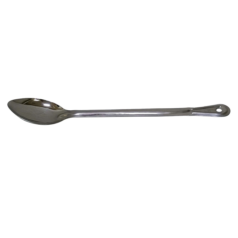 15 Inch Stainless Steel Solid Basting Spoon