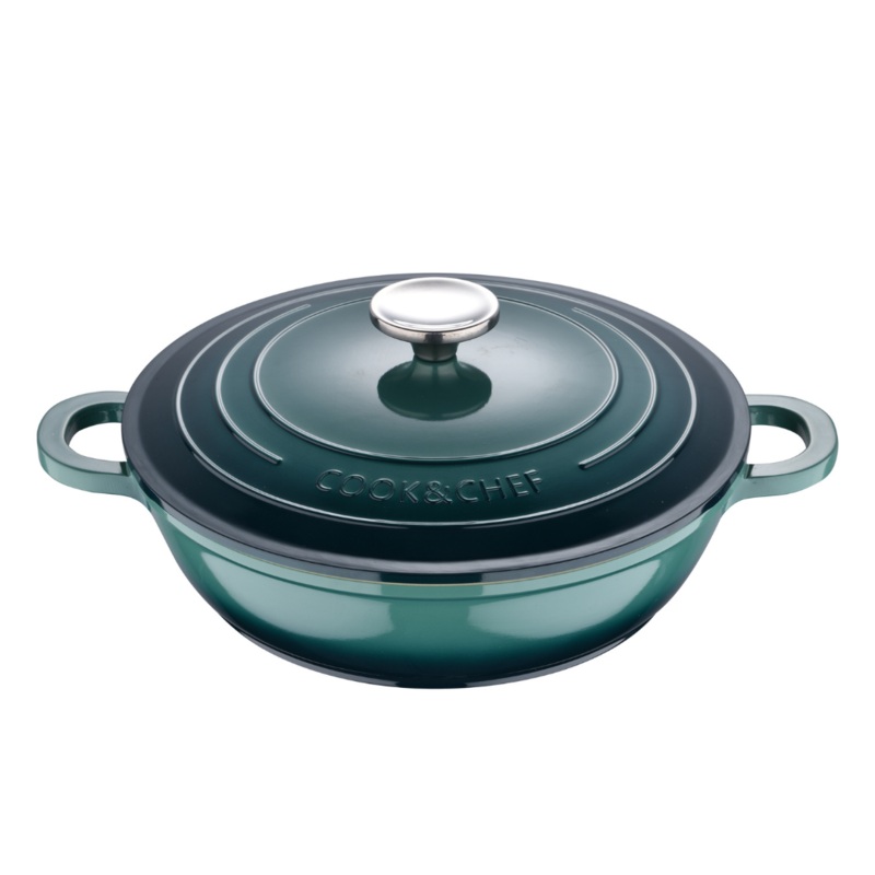 20cm Excalibur Shallow Pot With Lid