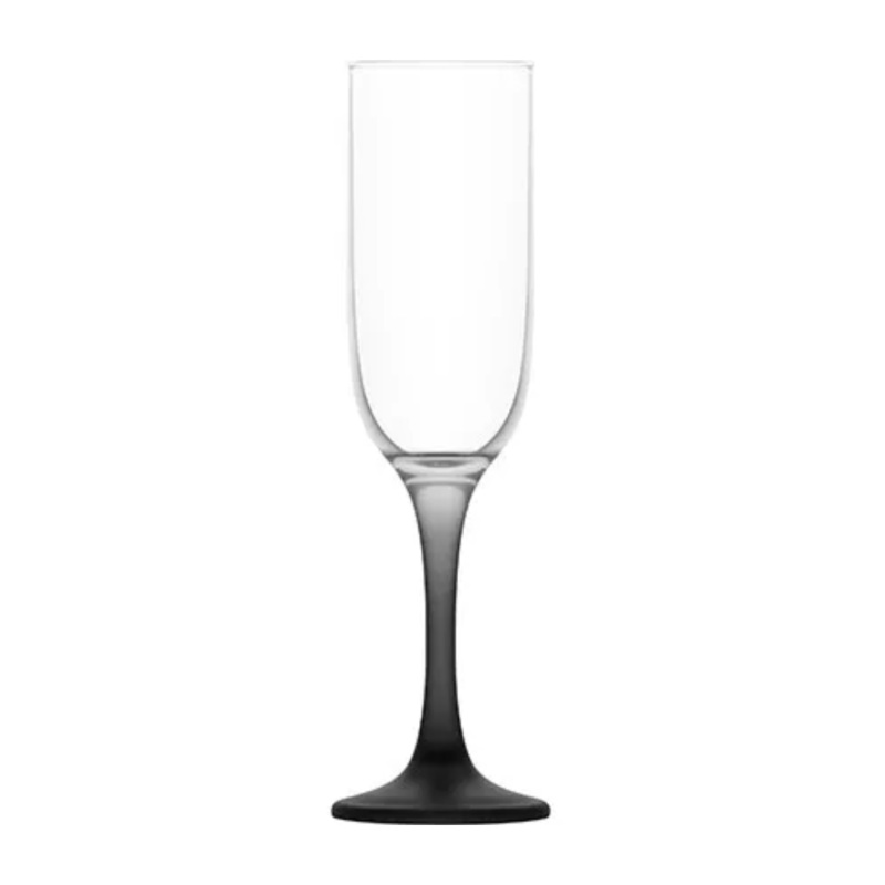 24 Piece 210ml Tokyo Champagne Glass With Frosted Base