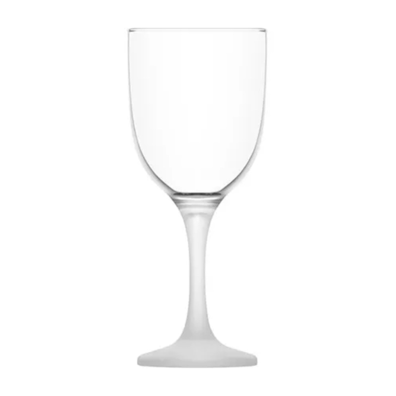 24 Piece 290ml Tokyo Wine Glass With Frosted Base
