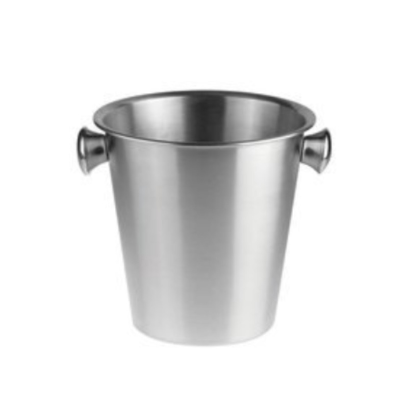 4 Litre Stainless Steel Ice Bucket With Knob