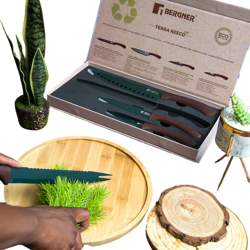 4 Piece Knife Set