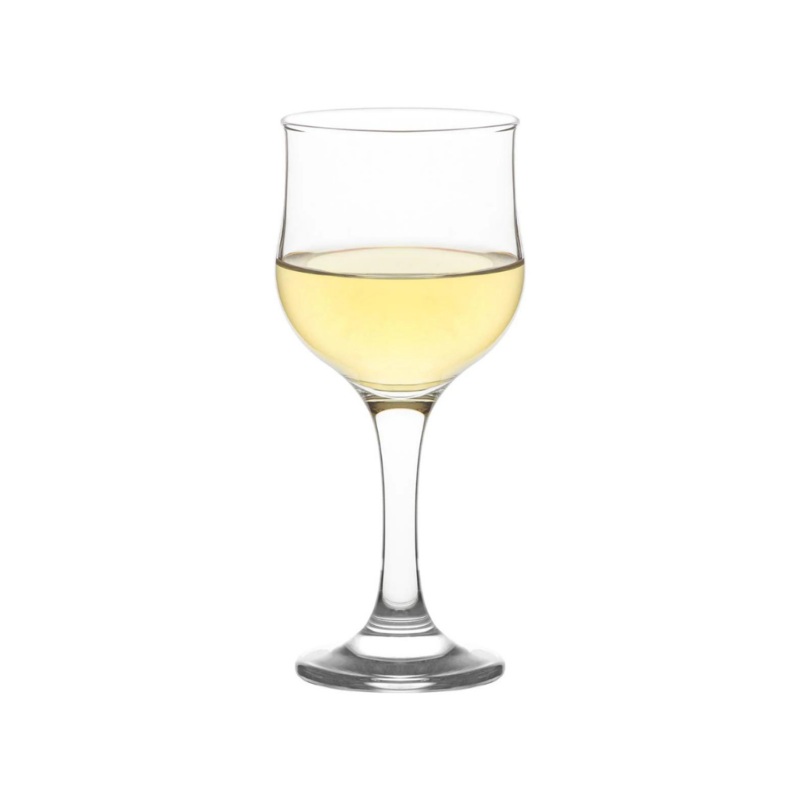 6 Piece 200ml Bloom White Wine Glass