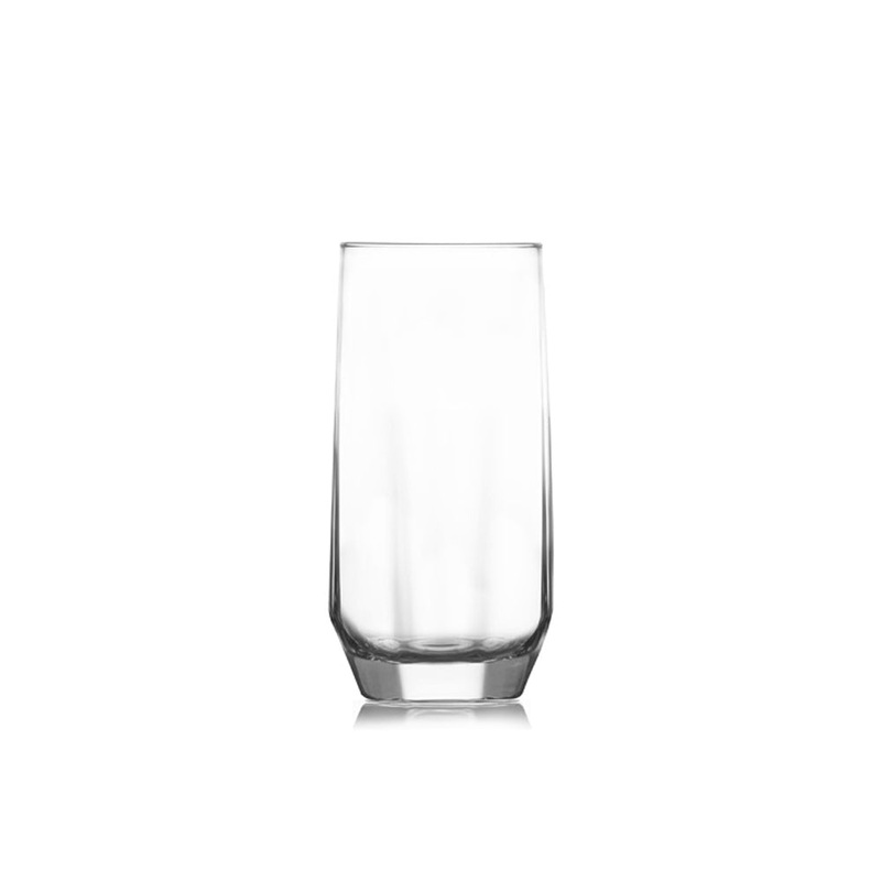 6 Piece Diamond Hi-Ball Glass