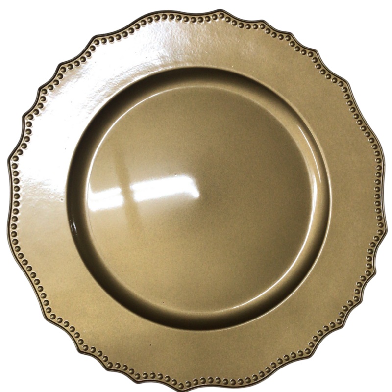 Gold Wavy Underplate