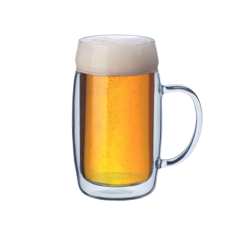 0.5 Litre Double Wall Beer Glass
