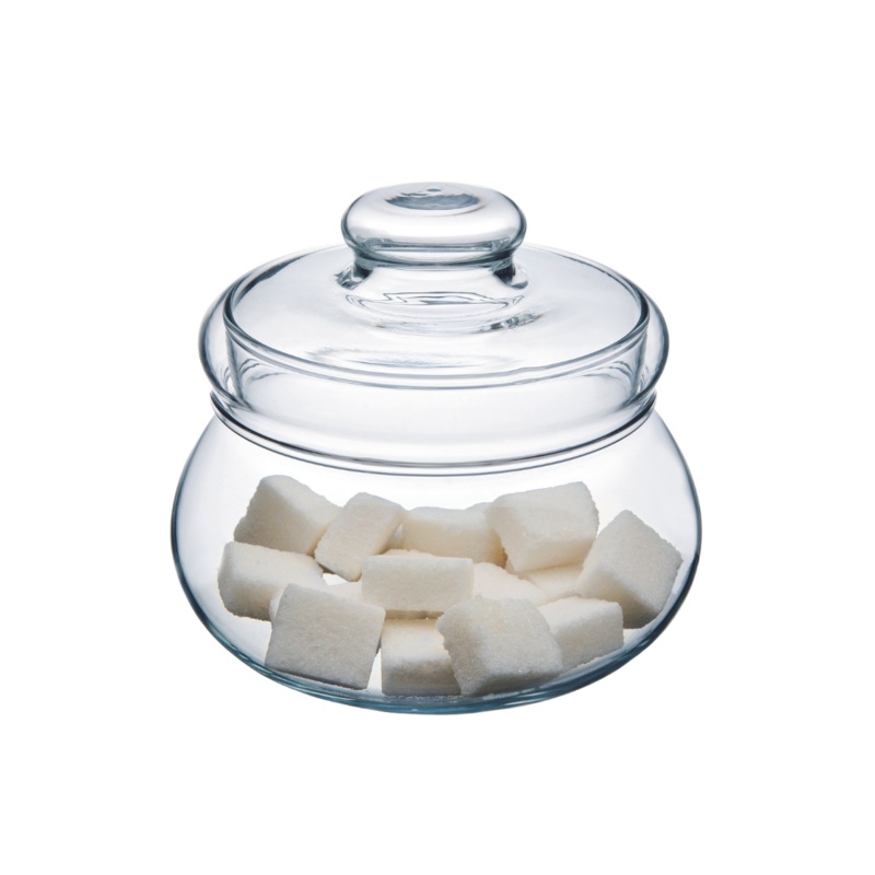0.5 Litre Glass Sugar Bowl