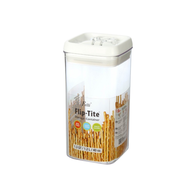 1.2 Litre Acrylic Flip Tite Storage Container
