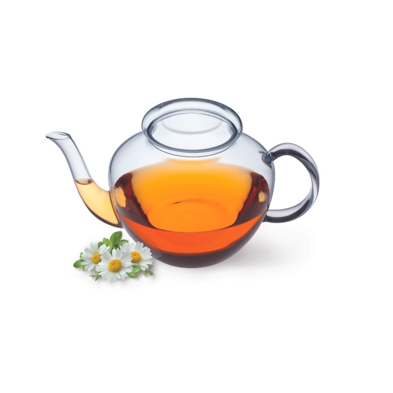 1.7 Litre Saturn Glass Tea Pot