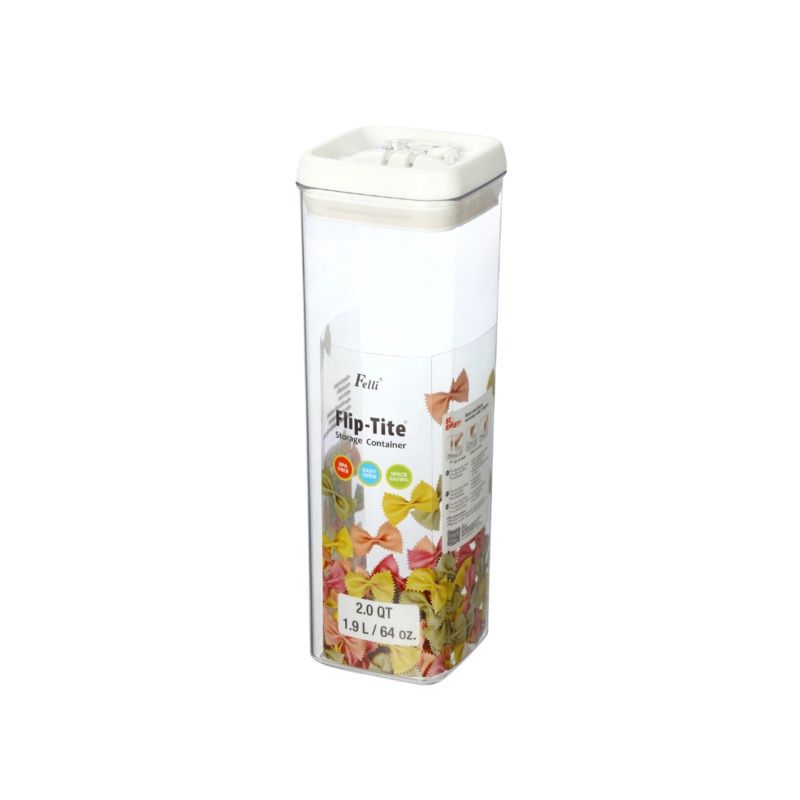 1.9 Litre Acrylic Flip Tite Storage Container