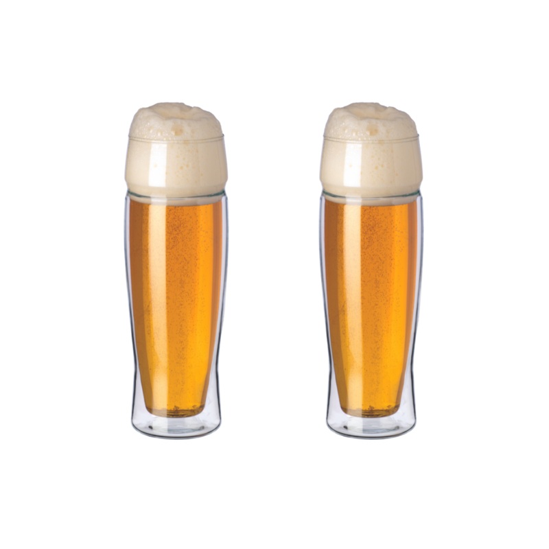 2 Piece Double Wall Beer Glass